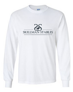Skillman Stables Gildan Ultra Cotton Long Sleeve T-Shirt - Screen Printed