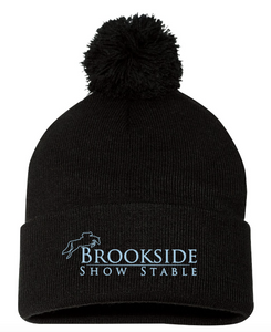 Brookside Show Stables Sportsman - Pom-Pom 12" Knit Beanie