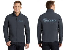 Load image into Gallery viewer, Brookside Show Stables Core Soft Shell Jacket (Youth, Men&#39;s, Women&#39;s)