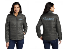 Load image into Gallery viewer, Brookside Show Stables Packable Puffy Jacket (Men&#39;s, Women&#39;s)