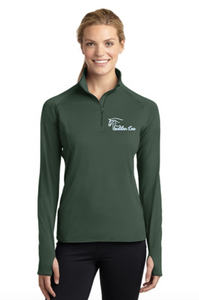 Sudden Lea Sport-Tek® Sport-Wick® Stretch 1/2-Zip Pullover (Ladies', Men's)