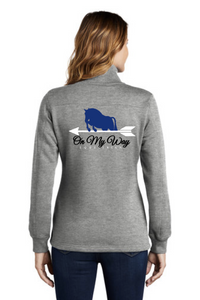 On My Way Equestrian - Sport-Tek® 1/4-Zip Sweatshirt