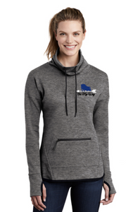 On My Way Equestrian - Sport-Tek ® Ladies Triumph Cowl Neck Pullover