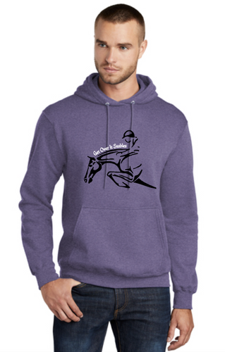 Get Over It Stables Port & Company ® Core Fleece Pullover Hooded Sweatshirt