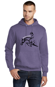 Get Over It Stables Port & Company ® Core Fleece Pullover Hooded Sweatshirt