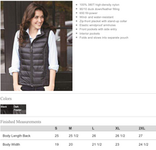Load image into Gallery viewer, Thady Quill Farm - Weatherproof - Women&#39;s 32 Degrees Packable Down Vest