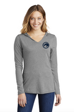 Load image into Gallery viewer, Ashcombe Sporthorses -  District ® Perfect Tri ® Long Sleeve Hoodie (Men&#39;s &amp; Ladies)