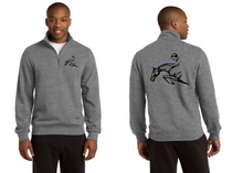 Load image into Gallery viewer, Get Over It Stables Sport-Tek® 1/4-Zip Sweatshirt (Men&#39;s &amp; Ladies)