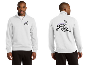 Get Over It Stables Sport-Tek® 1/4-Zip Sweatshirt (Men's & Ladies)