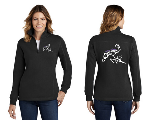 Get Over It Stables Sport-Tek® 1/4-Zip Sweatshirt (Men's & Ladies)
