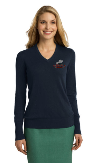 Rocking Horse Farm - Port Authority® Ladies V-Neck Sweater