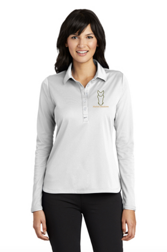 Marbrit Meadows - Nike Long Sleeve Dri-FIT Stretch Tech Polo