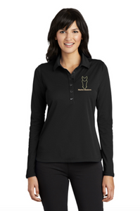 Marbrit Meadows - Nike Long Sleeve Dri-FIT Stretch Tech Polo