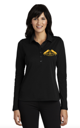 Benchmark Stables - Nike Long Sleeve Dri-FIT Stretch Tech Polo