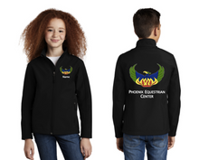 Load image into Gallery viewer, Phoenix Equestrian Center - Port Authority® Youth Core Soft Shell Jacket