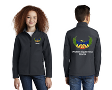 Load image into Gallery viewer, Phoenix Equestrian Center - Port Authority® Youth Core Soft Shell Jacket