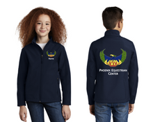 Load image into Gallery viewer, Phoenix Equestrian Center - Port Authority® Youth Core Soft Shell Jacket