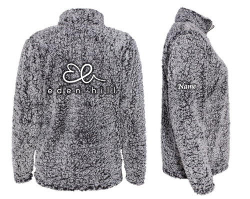 Eden Hill - J. America - Youth Epic Sherpa Quarter-Zip Pullover