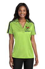Load image into Gallery viewer, Dash K9 Sports Port Authority® Ladies Silk Touch™ Performance Colorblock Stripe Polo