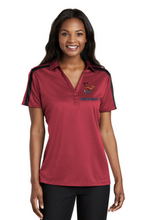 Load image into Gallery viewer, Dash K9 Sports Port Authority® Ladies Silk Touch™ Performance Colorblock Stripe Polo