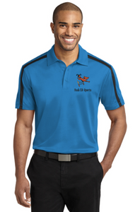 Dash K9 Sports Port Authority® Silk Touch™ Performance Colorblock Stripe Polo