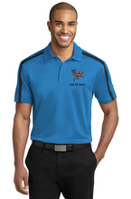 Load image into Gallery viewer, READY TO SHIP - Dash K9 Sports Port Authority® Silk Touch™ Performance Colorblock Stripe Polo