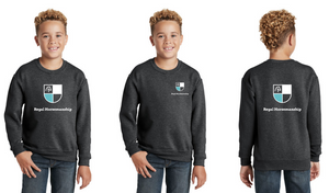Regal Horsemanship - JERZEES® - Youth NuBlend® Crewneck Sweatshirt