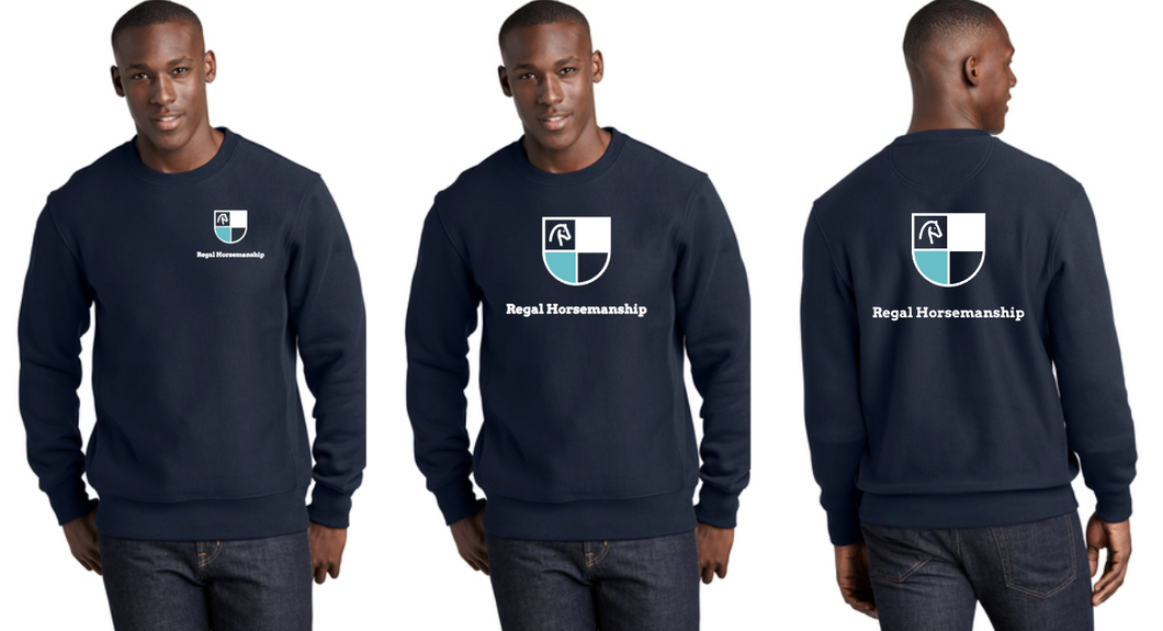 Regal Horsemanship - Sport-Tek® Super Heavyweight Crewneck Sweatshirt