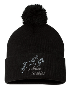 Jubilee Stables - Sportsman - Pom-Pom 12" Knit Beanie