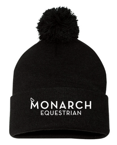 Monarch Equestrian - Sportsman - Pom-Pom 12" Knit Beanie