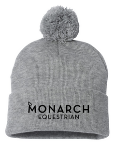 Monarch Equestrian - Sportsman - Pom-Pom 12" Knit Beanie