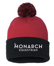 Load image into Gallery viewer, Monarch Equestrian - Sportsman - Pom-Pom 12&quot; Knit Beanie