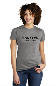 Monarch Equestrian - Allmade® Women’s Tri-Blend Tee - Screen-Printed