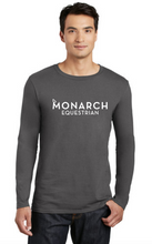 Load image into Gallery viewer, Monarch Equestrian - Gildan Softstyle® Long Sleeve T-Shirt - Screen Printed