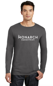 Monarch Equestrian - Gildan Softstyle® Long Sleeve T-Shirt - Screen Printed