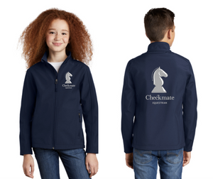 Checkmate Equestrian - Port Authority® Youth Core Soft Shell Jacket