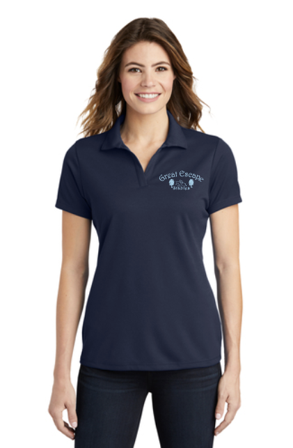 Great Escape Stables - Sport-Tek® PosiCharge® RacerMesh® Polo (Ladies, Men's, Youth)