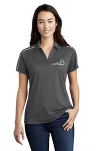 Mill-Again Stables - Sport-Tek® Ladies Micropique Sport-Wick® Piped Polo