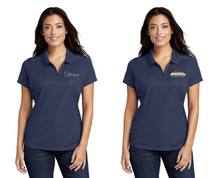 Load image into Gallery viewer, SD&amp;E/AGS Port Authority® Ladies Pinpoint Mesh Zip Polo