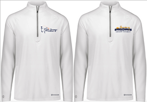 SD&E/AGS - ELECTRIFY COOLCORE® 1/2 ZIP PULLOVER (Ladies, Men's, Youth) - White