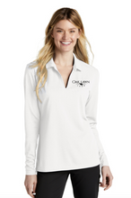 Load image into Gallery viewer, Oak Lawn Farm - Nike Ladies Dri-FIT Micro Pique 2.0 Long Sleeve Polo