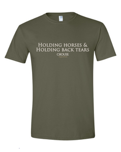Crouse Equestrian - Holding Horses T-shirt