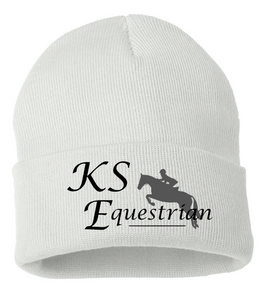 KS Equestrian - Sportsman - 12" Knit Beanie (POM & NO POM)