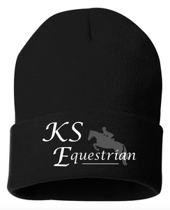 KS Equestrian - Sportsman - 12" Knit Beanie (POM & NO POM)