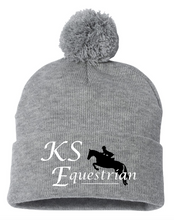 Load image into Gallery viewer, KS Equestrian - Sportsman - 12&quot; Knit Beanie (POM &amp; NO POM)