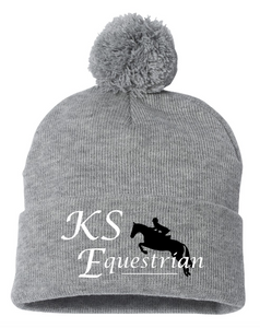 KS Equestrian - Sportsman - 12" Knit Beanie (POM & NO POM)