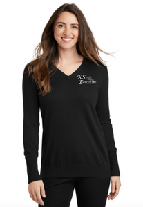 KS Equestrian - Port Authority® Ladies V-Neck Sweater