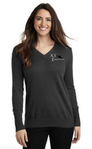 KS Equestrian - Port Authority® Ladies V-Neck Sweater