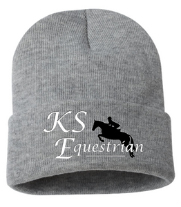 KS Equestrian - Sportsman - 12" Knit Beanie (POM & NO POM)