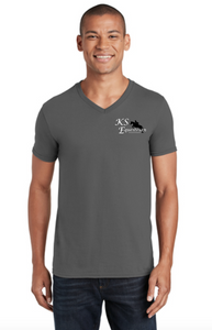 KS Equestrian - Gildan Softstyle® V-Neck T-Shirt
